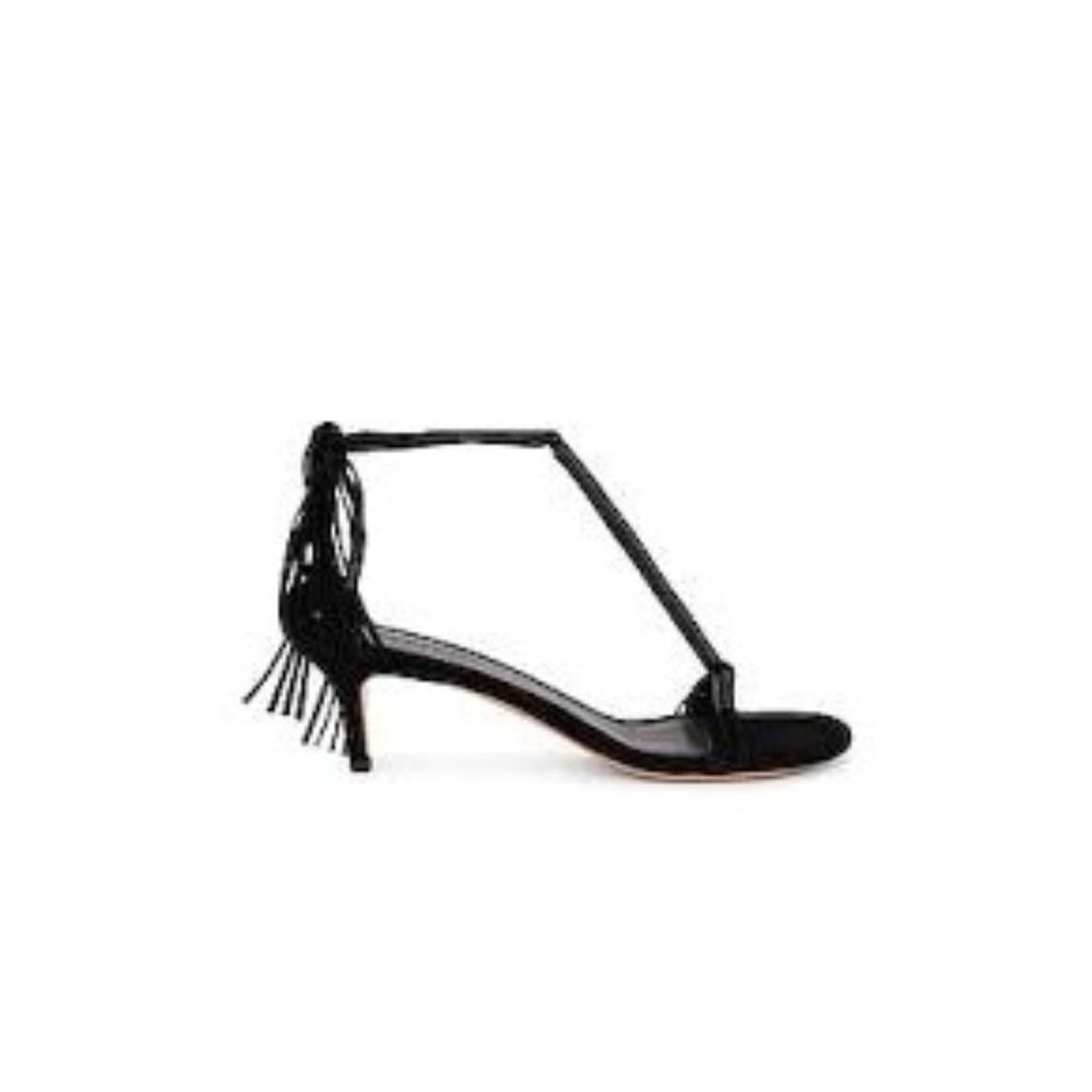 Isabel Marant Aatos Heeled Sandal in Black